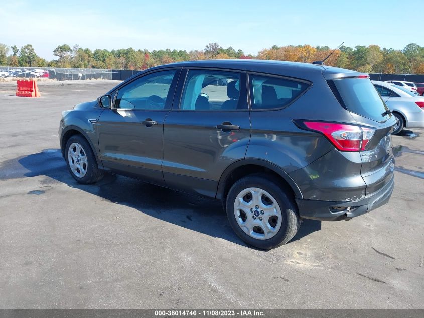 2018 FORD ESCAPE S - 1FMCU0F73JUA16589