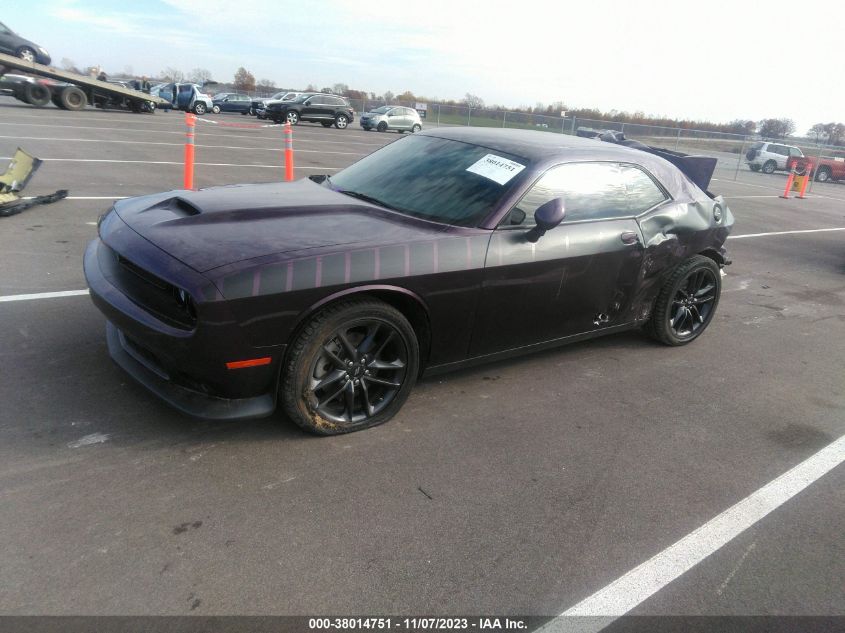 VIN 2C3CDZKG6MH677270 2021 DODGE CHALLENGER no.2