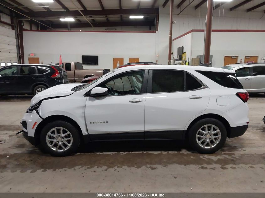 2022 CHEVROLET EQUINOX LT - 3GNAXUEV3NL222562