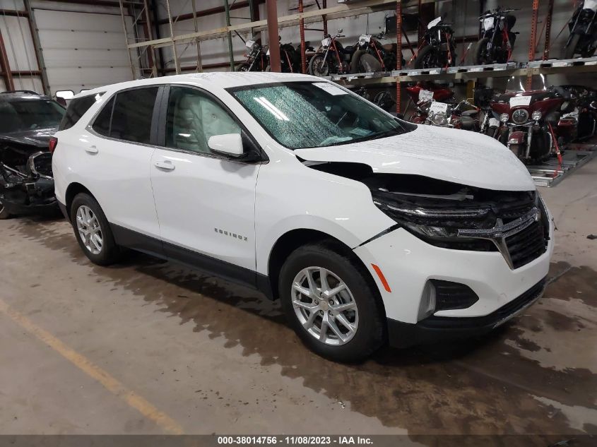 2022 CHEVROLET EQUINOX LT - 3GNAXUEV3NL222562