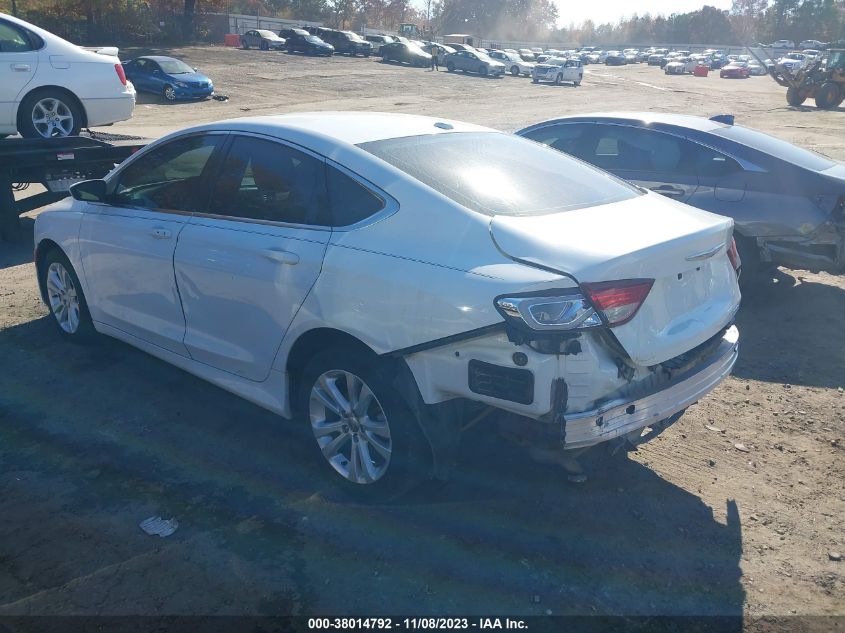 2015 CHRYSLER 200 LIMITED - 1C3CCCAB8FN531226