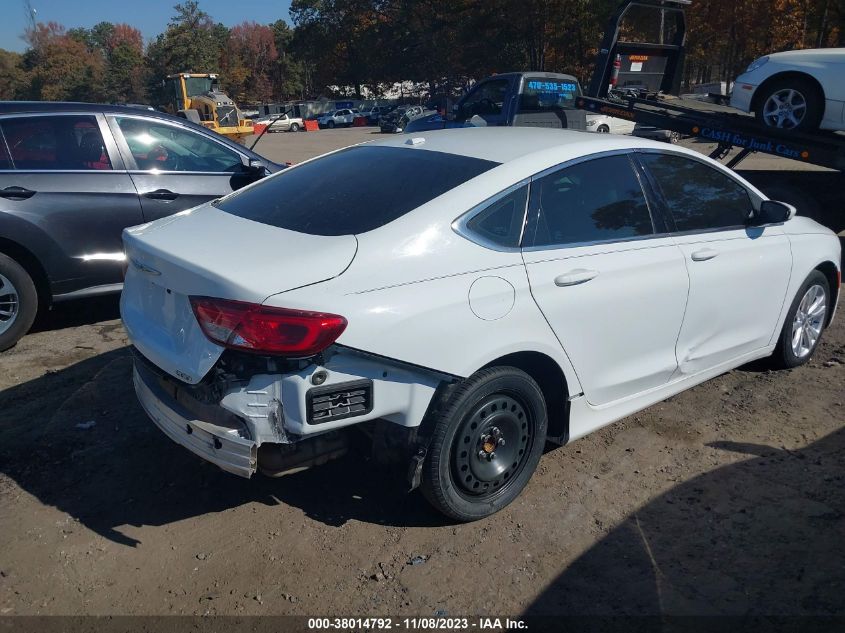 2015 CHRYSLER 200 LIMITED - 1C3CCCAB8FN531226