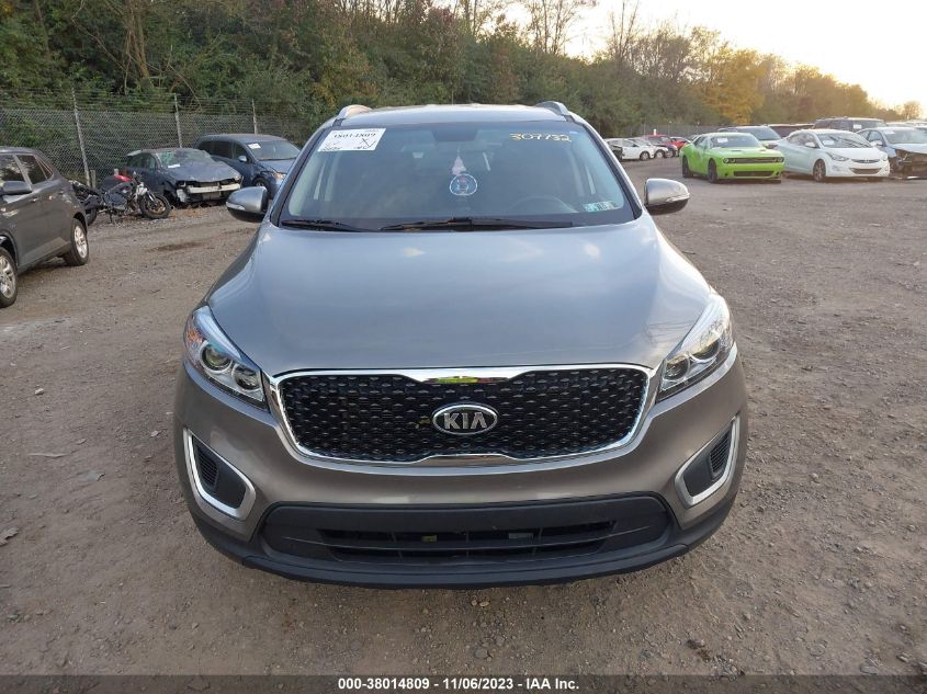 2017 KIA SORENTO 2.4L LX - 5XYPG4A37HG307732