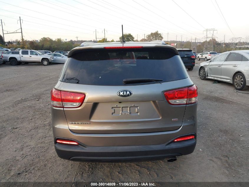 2017 KIA SORENTO 2.4L LX - 5XYPG4A37HG307732