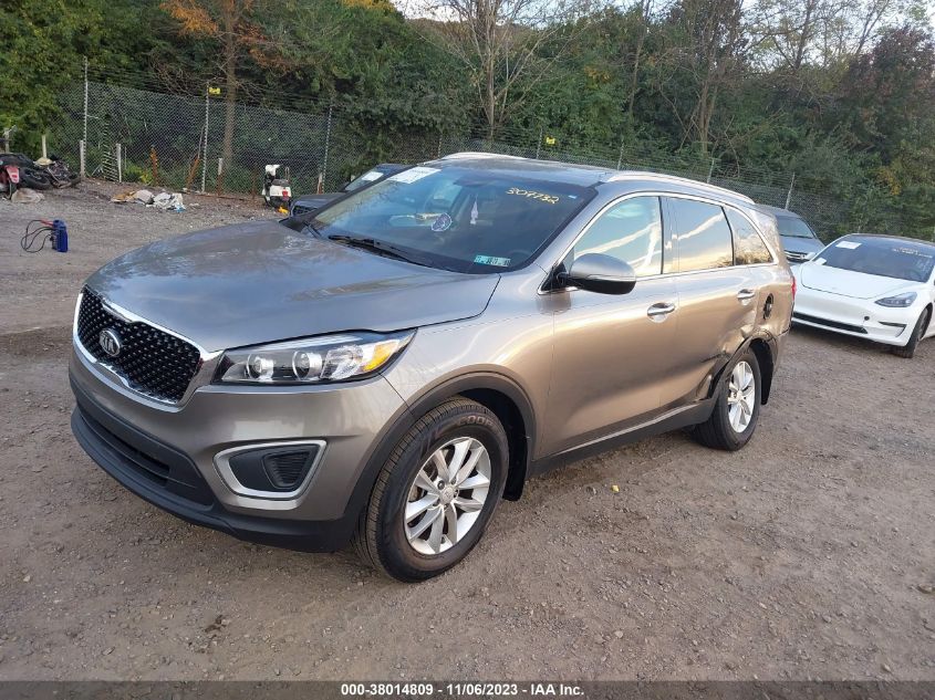 2017 KIA SORENTO 2.4L LX - 5XYPG4A37HG307732