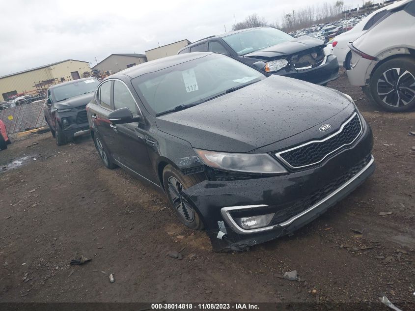 2013 KIA OPTIMA HYBRID LX - KNAGM4ADXD5062054