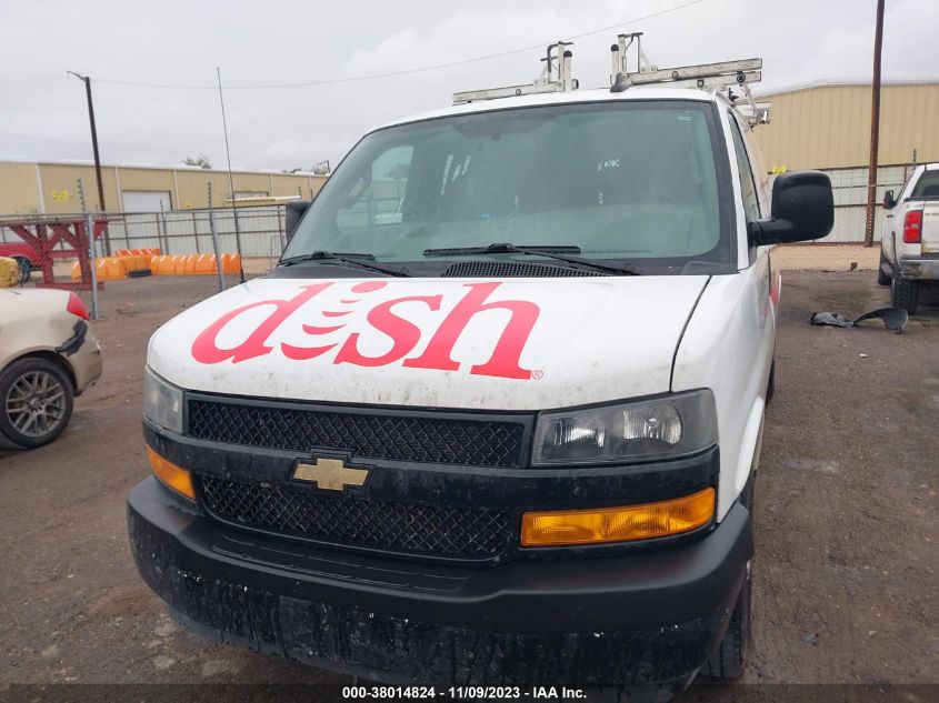 2019 CHEVROLET EXPRESS 2500 WORK VAN 1GCWGAFP5K1237371