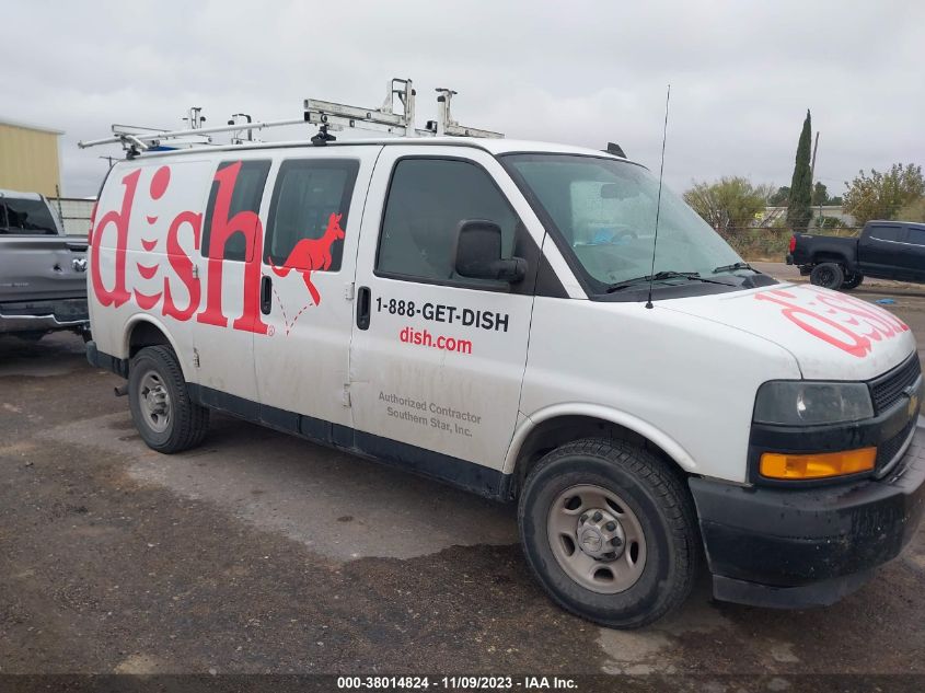 2019 CHEVROLET EXPRESS 2500 WORK VAN 1GCWGAFP5K1237371