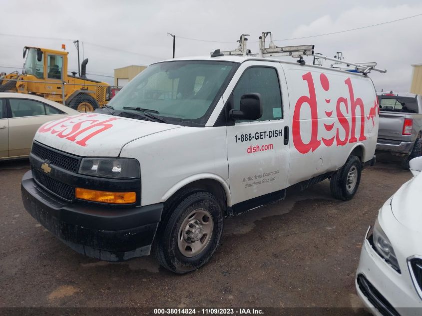 2019 CHEVROLET EXPRESS 2500 WORK VAN 1GCWGAFP5K1237371