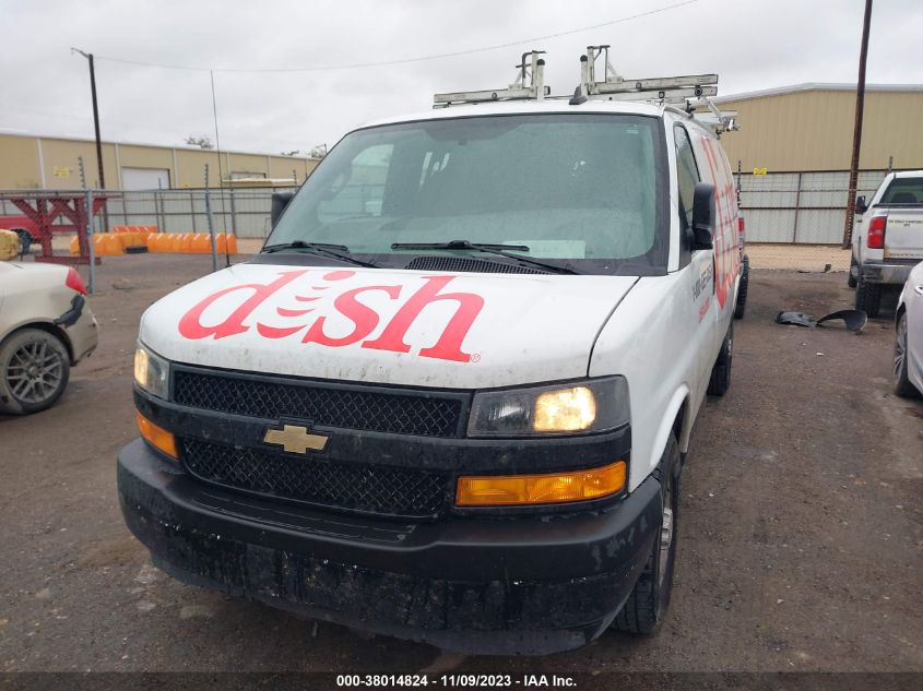 2019 CHEVROLET EXPRESS 2500 WORK VAN 1GCWGAFP5K1237371