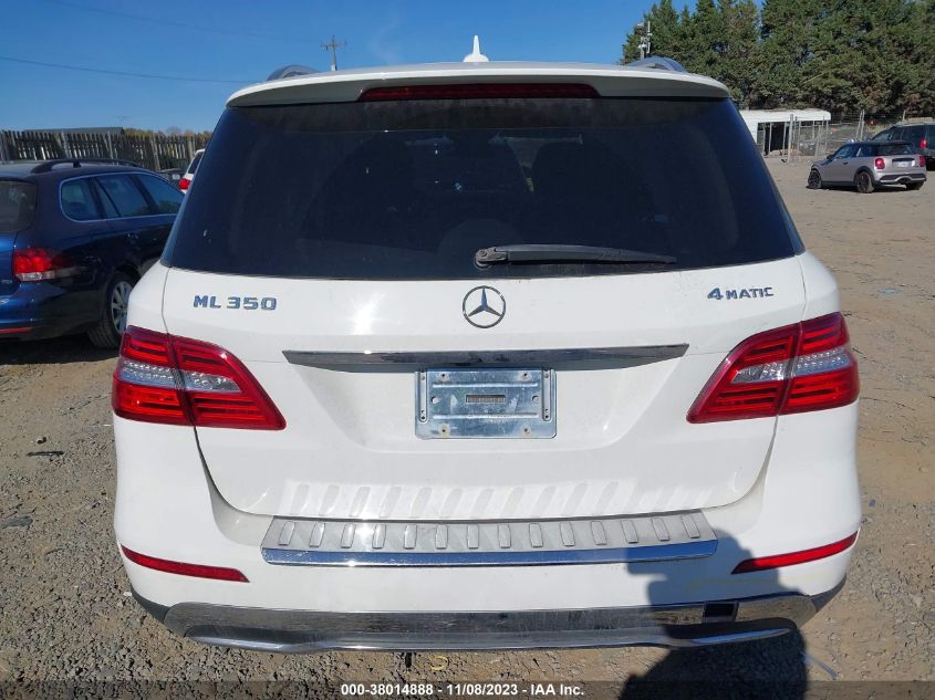 2013 MERCEDES-BENZ ML 350 4MATIC - 4JGDA5HB4DA219069