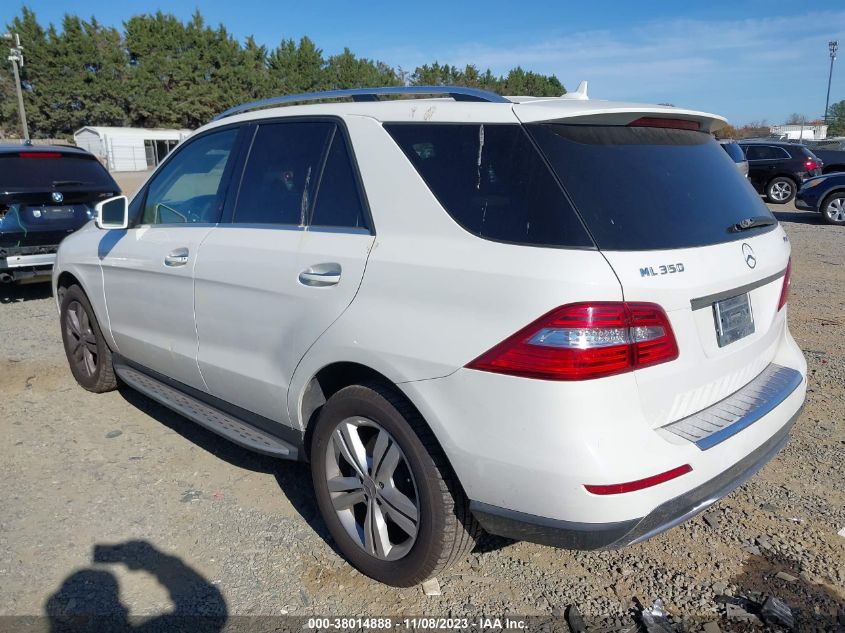 2013 MERCEDES-BENZ ML 350 4MATIC - 4JGDA5HB4DA219069