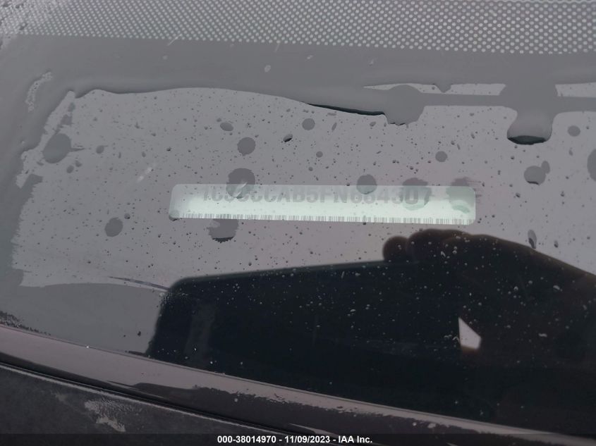 2015 CHRYSLER 200 LIMITED - 1C3CCCAB5FN684307