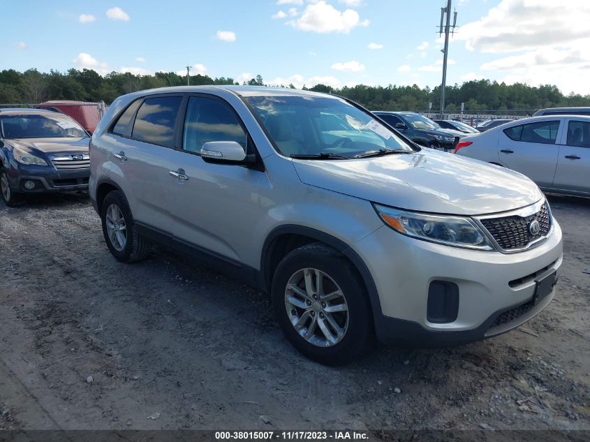 2014 KIA SORENTO LX - 5XYKT3A63EG470853