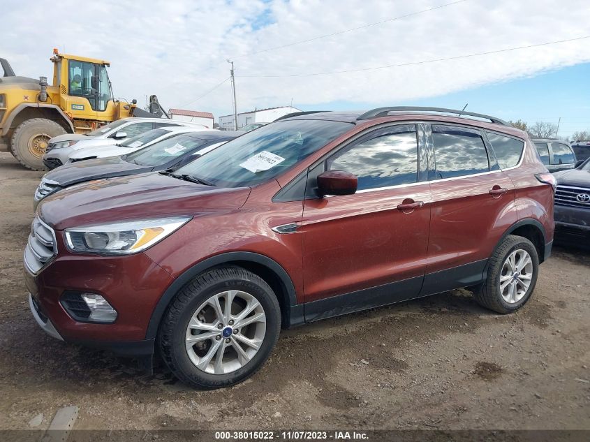 2018 FORD ESCAPE SE - 1FMCU0GD6JUB08557