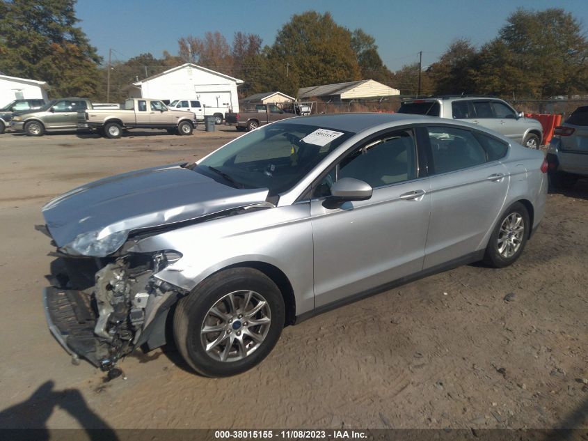 2015 FORD FUSION S - 3FA6P0G74FR131519