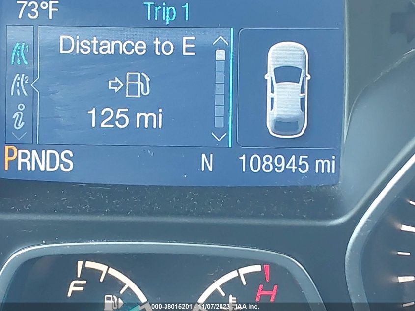 2015 FORD ESCAPE SE - 1FMCU0GX0FUA76237