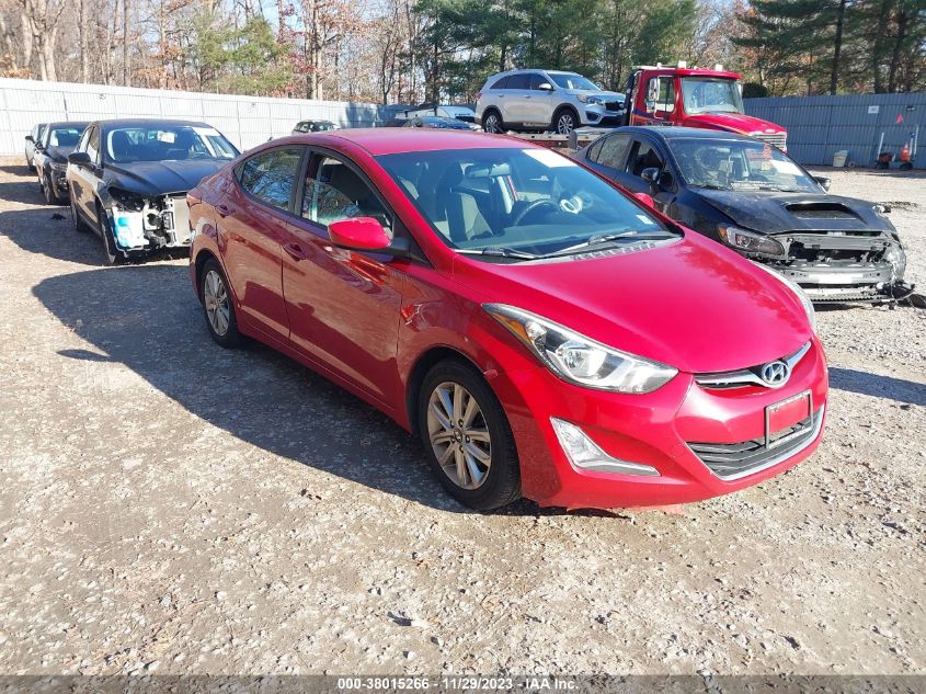 2016 HYUNDAI ELANTRA SE - KMHDH4AE4GU491425