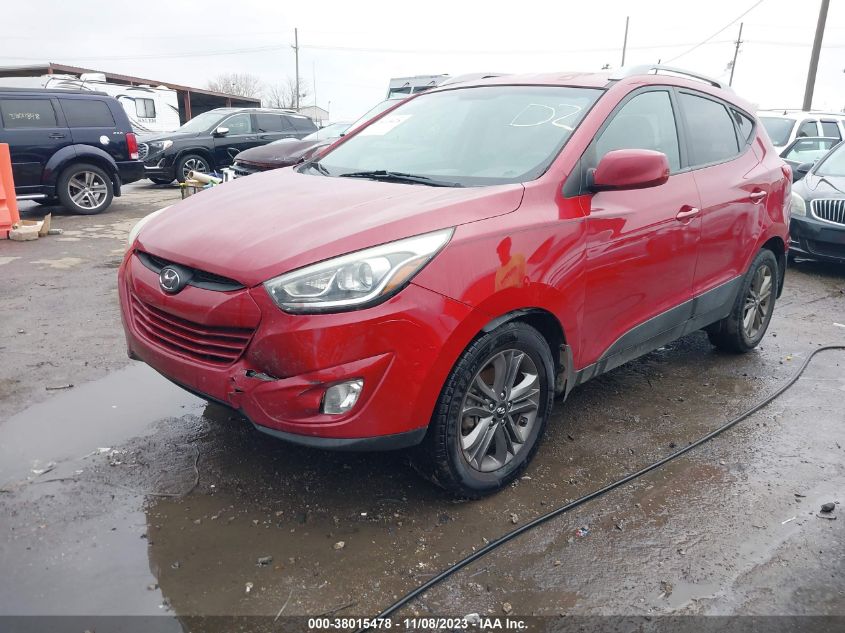 2014 HYUNDAI TUCSON SE - KM8JU3AG5EU862115