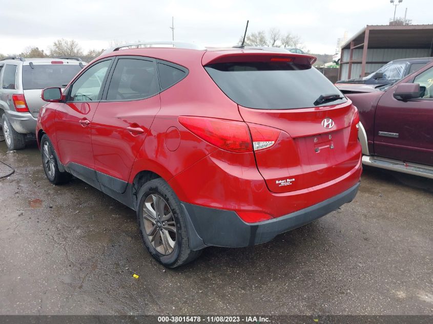 2014 HYUNDAI TUCSON SE - KM8JU3AG5EU862115