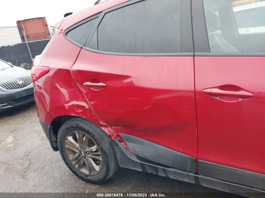 2014 HYUNDAI TUCSON SE - KM8JU3AG5EU862115