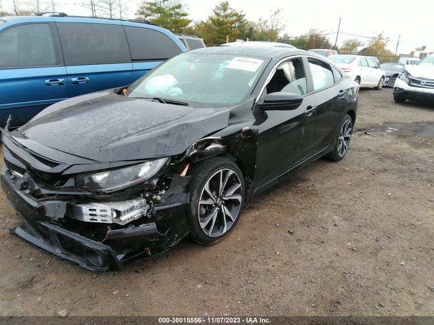 VIN 19XFC2F86ME004450 2021 HONDA CIVIC SPORT
