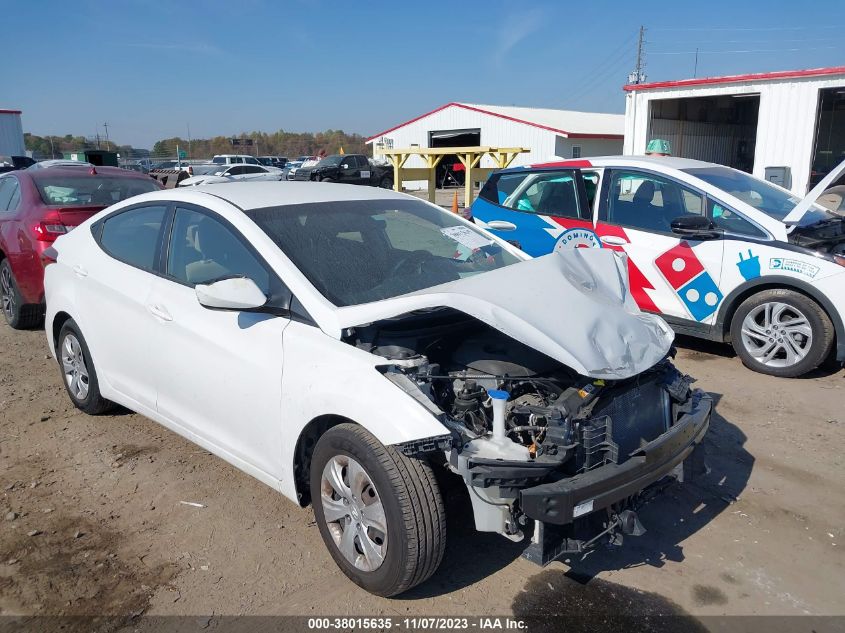 2016 HYUNDAI ELANTRA SE/SPORT/LIMITED - 5NPDH4AE3GH774509