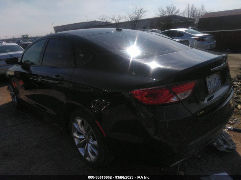 2015 CHRYSLER 200 S - 1C3CCCBB0FN629293