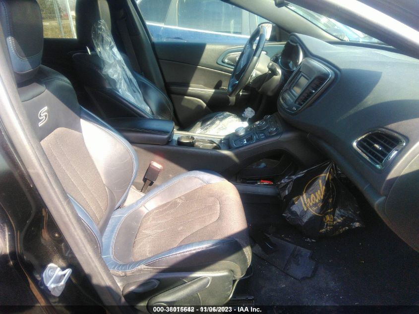 2015 CHRYSLER 200 S - 1C3CCCBB0FN629293