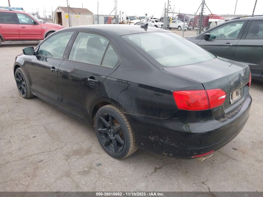 2014 VOLKSWAGEN JETTA SEDAN TDI VALUE EDITION 3VWLL7AJ3EM315364