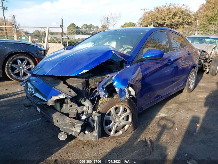 2013 HYUNDAI ACCENT GLS/GS - KMHCT4AE4DU460889