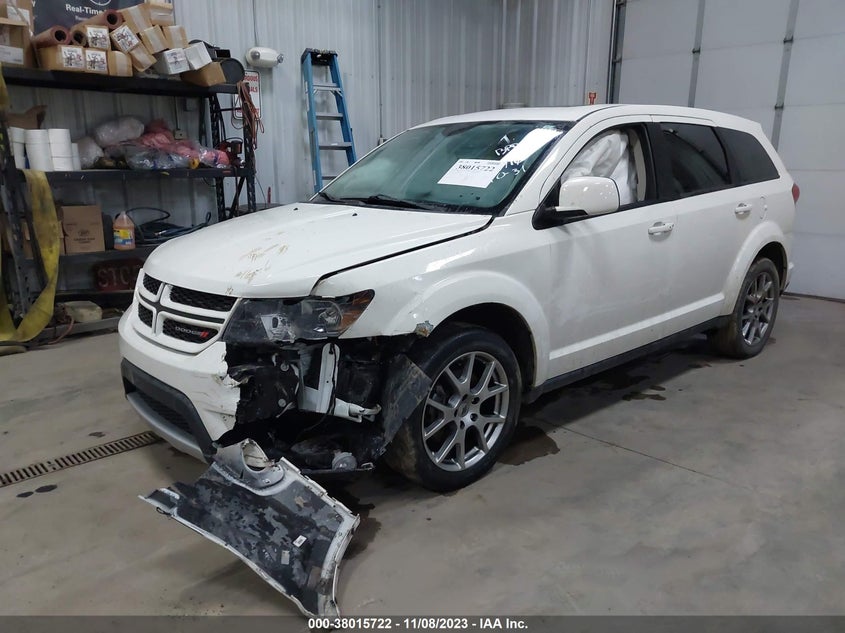 VIN 3C4PDDEG8JT173155 2018 DODGE JOURNEY GT