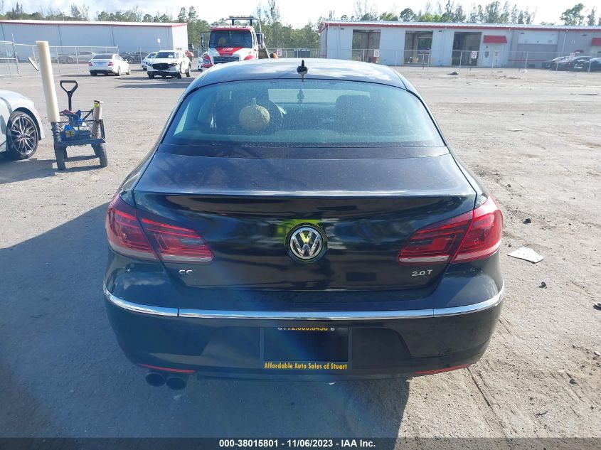 2013 VOLKSWAGEN CC SPORT - WVWBP7AN5DE505788