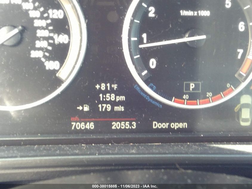 2013 BMW 528I WBAXG5C54DDY36355