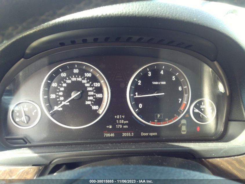 2013 BMW 528I WBAXG5C54DDY36355