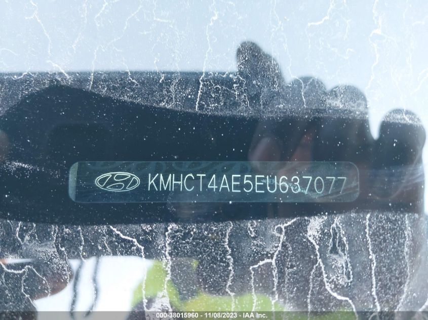 2014 HYUNDAI ACCENT GLS/GS - KMHCT4AE5EU637077