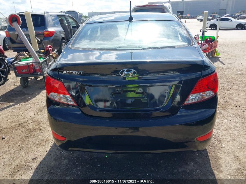 2013 HYUNDAI ACCENT GLS/SE - KMHCU4AE5DU463054
