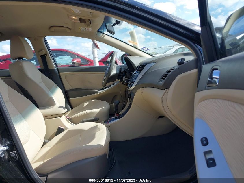 2013 HYUNDAI ACCENT GLS/SE - KMHCU4AE5DU463054