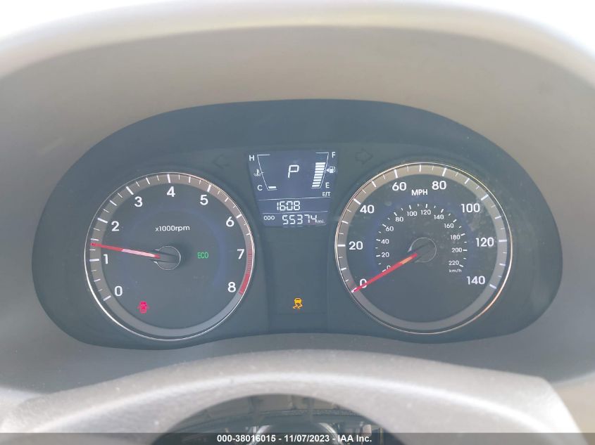 2013 HYUNDAI ACCENT GLS/SE - KMHCU4AE5DU463054