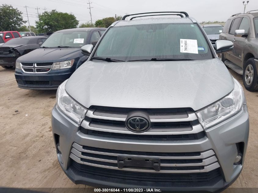 2019 TOYOTA HIGHLANDER XLE - 5TDKZRFHXKS556946