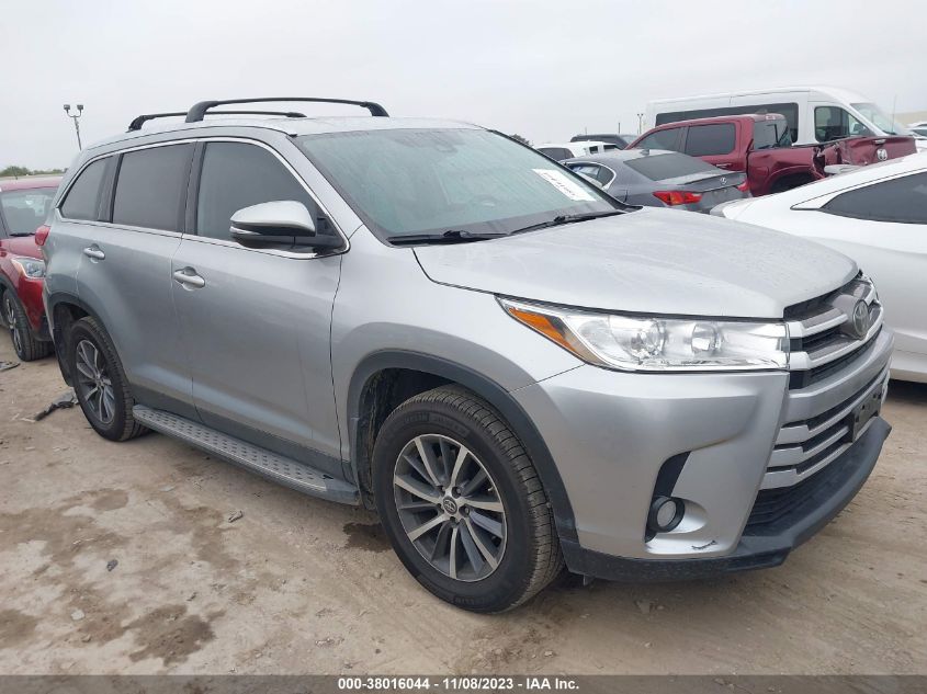 2019 TOYOTA HIGHLANDER XLE - 5TDKZRFHXKS556946