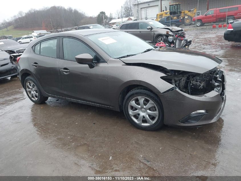 2014 MAZDA MAZDA3 I SPORT - JM1BM1K73E1131003