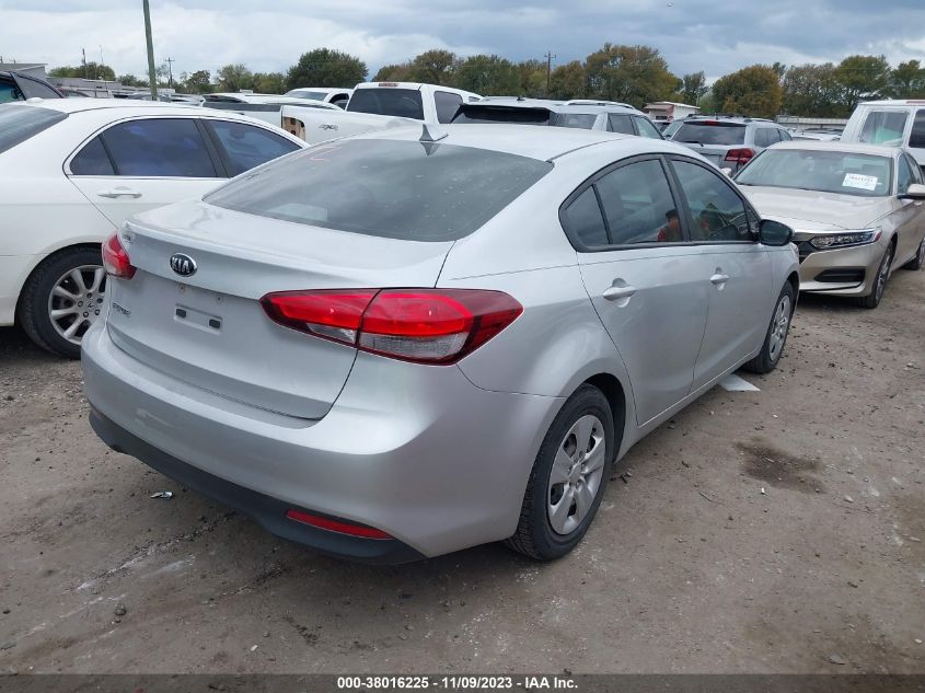 2018 KIA FORTE LX - 3KPFK4A79JE230989