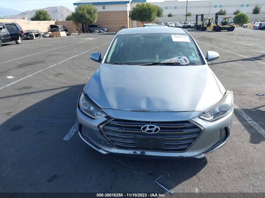 2017 HYUNDAI ELANTRA LIMITED - 5NPD84LF7HH037059