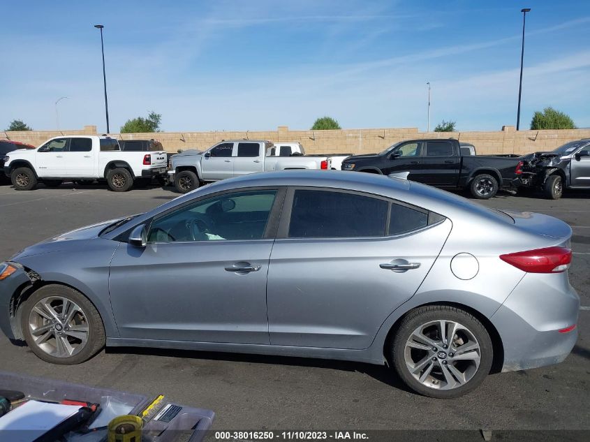 2017 HYUNDAI ELANTRA LIMITED - 5NPD84LF7HH037059