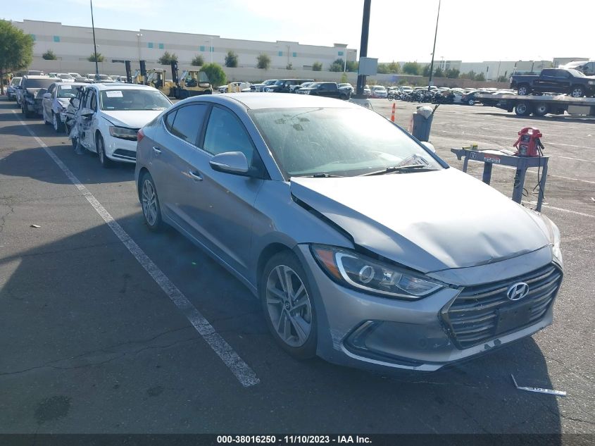 2017 HYUNDAI ELANTRA LIMITED - 5NPD84LF7HH037059