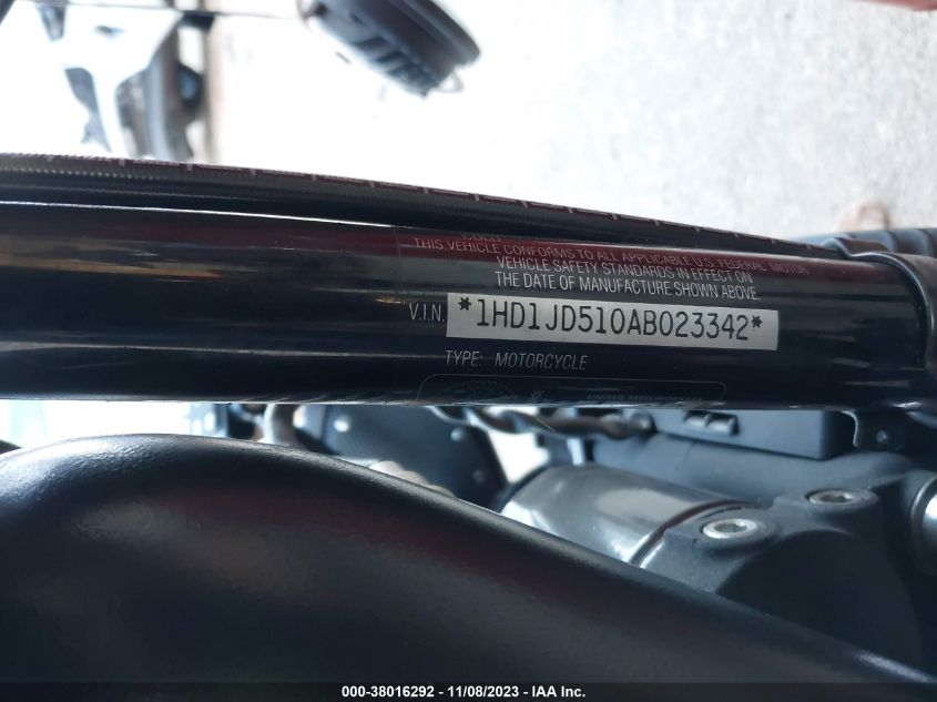 2010 HARLEY-DAVIDSON FLSTN - 1HD1JD510AB023342