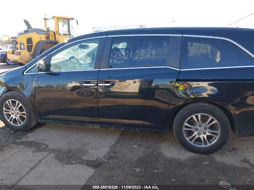 2013 HONDA ODYSSEY EXL - 5FNRL5H67DB055282