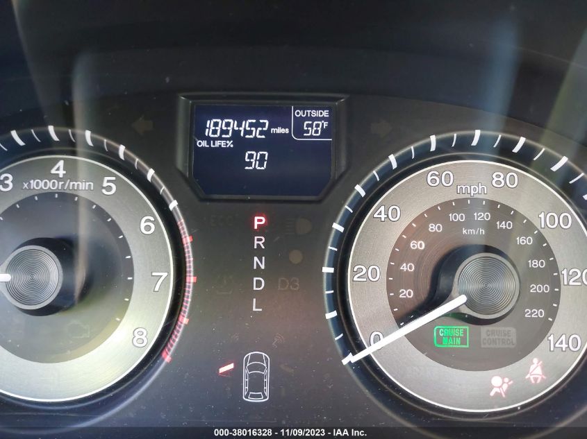 2013 HONDA ODYSSEY EXL - 5FNRL5H67DB055282