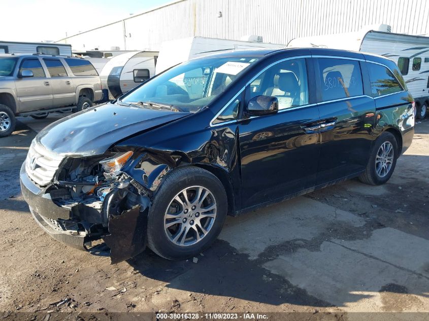 2013 HONDA ODYSSEY EXL - 5FNRL5H67DB055282